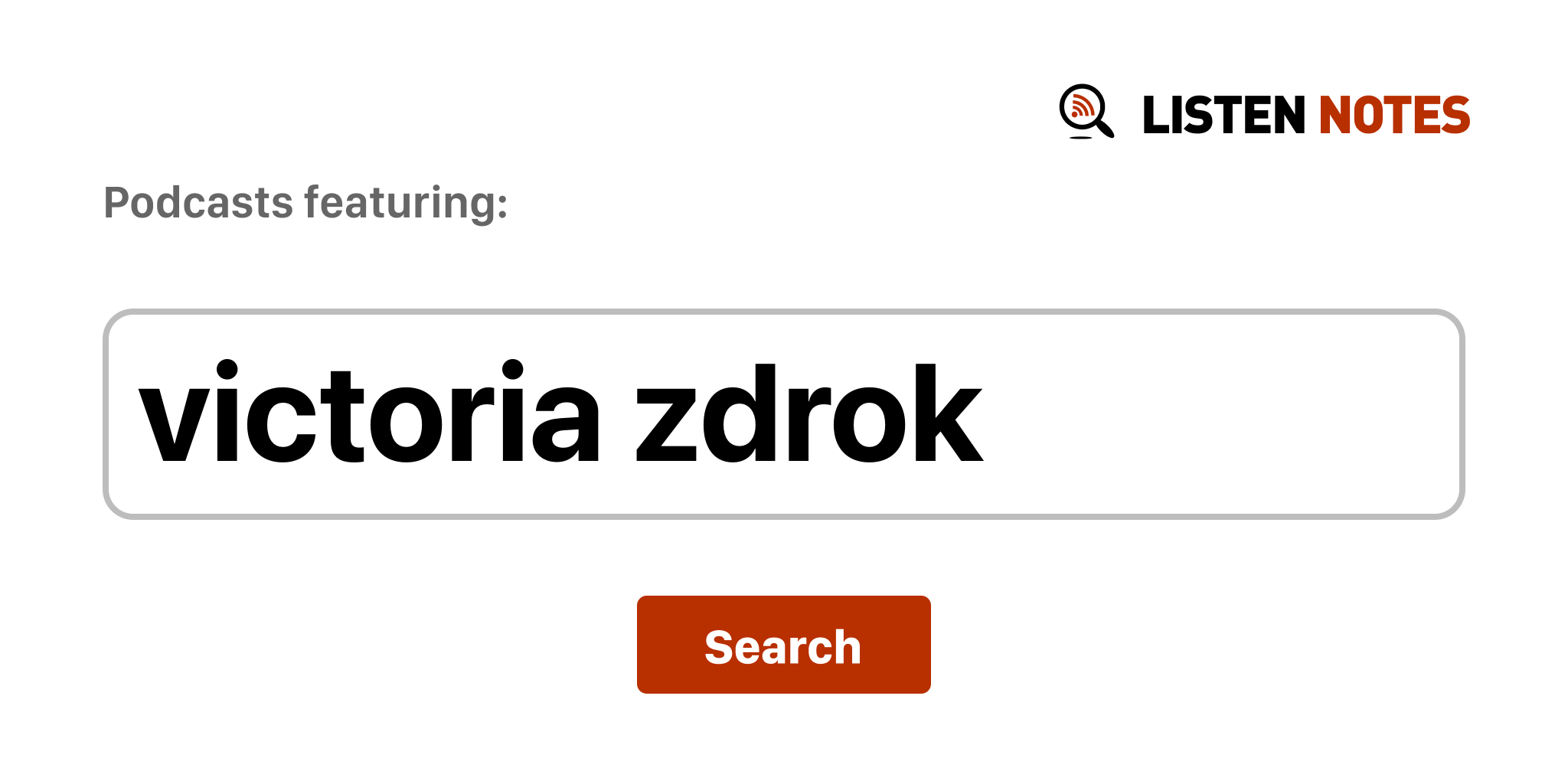 Victoria Zdrok Top podcast episodes